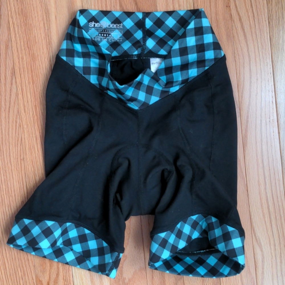 Shebeest padded cycling shorts